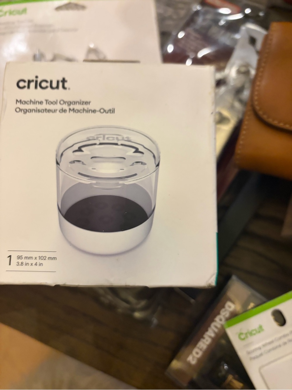Cricut Tool Organizer - Clear and White